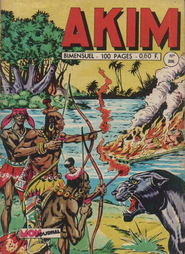 Scan de la Couverture Akim n 206